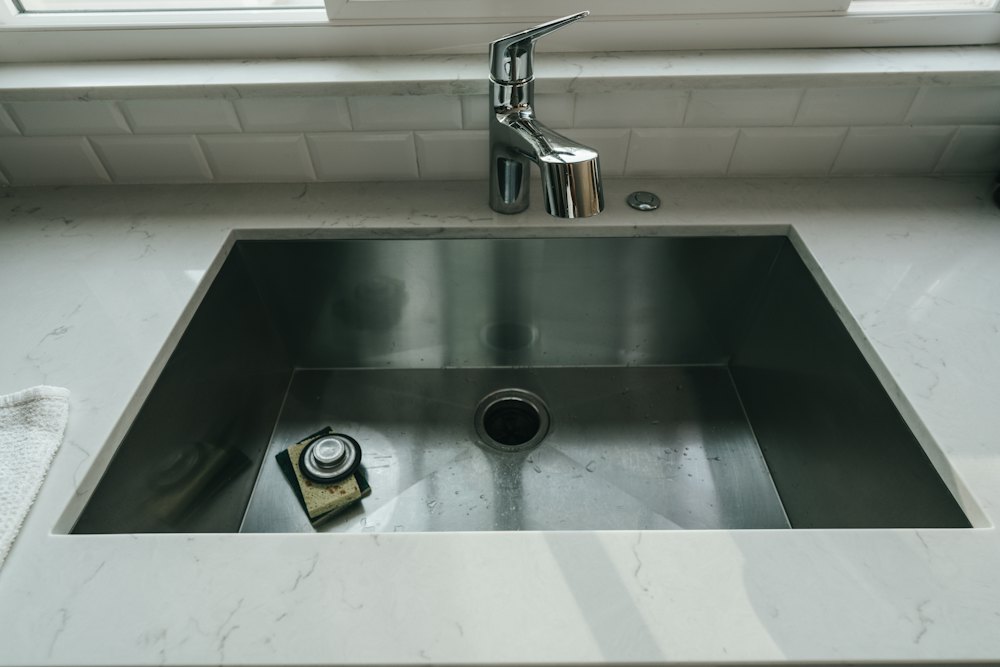 Undermount Brushed Steel Sink 500mm – Brushed Steel