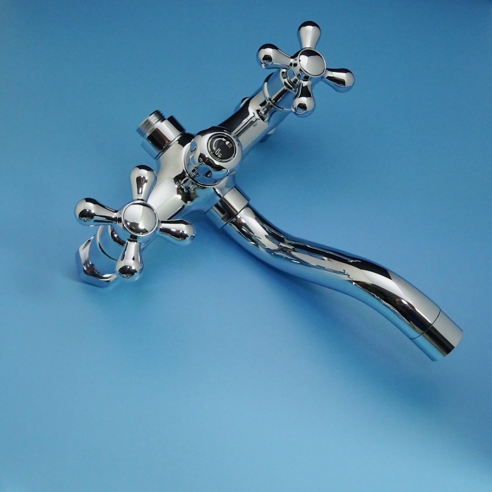 Hartley Crosshead Wall Spout – Chrome