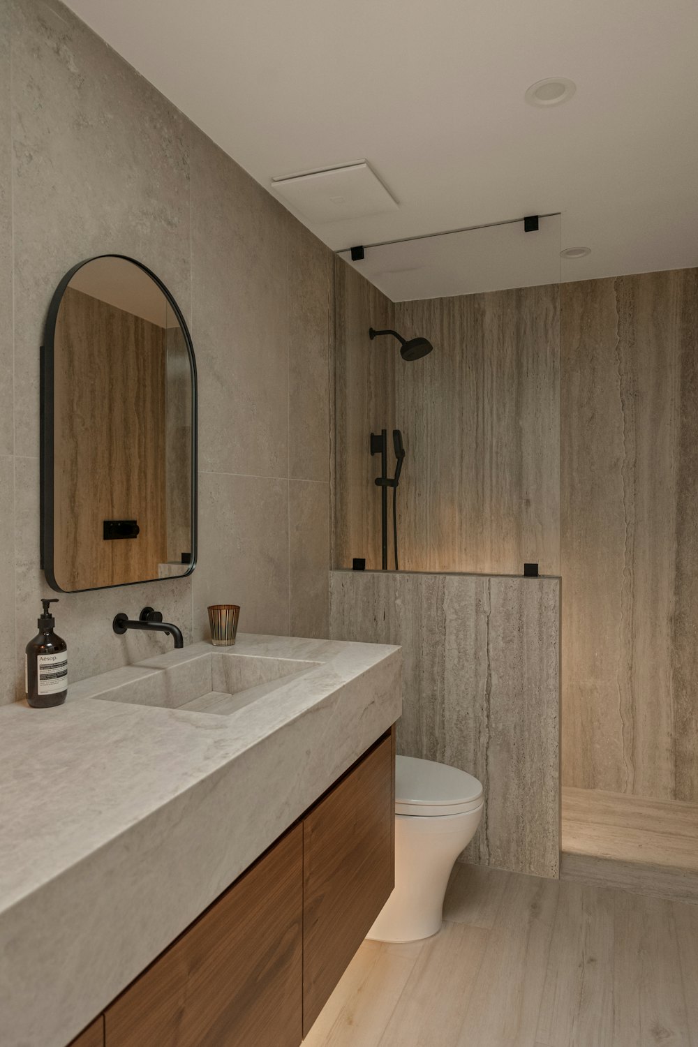 Brook Walnut Vanity 800mm – Walnut