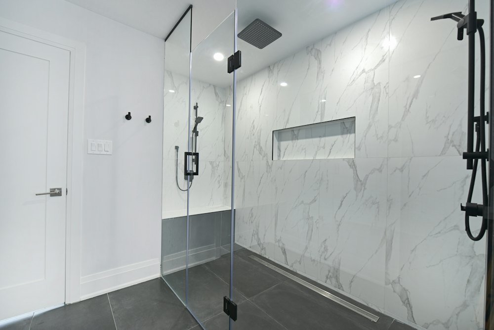 Clearline Walk-In Shower Screen 1200mm – Chrome